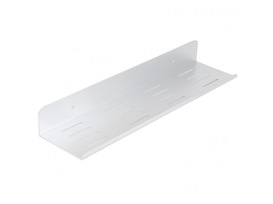 Étagère de salle de bain murale en aluminium de 40 cm pour rangement à domicile