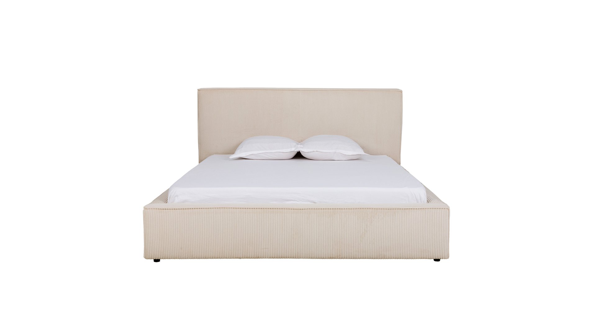 BOBOCHIC X CONFORAMA Lit adulte 160x200 cm BOBOCHIC X CONFORAMA LEONIE beige 105 Conforama