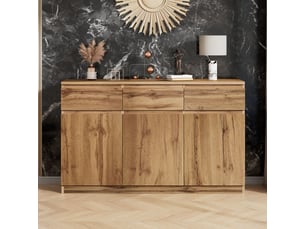 Buffet <strong></strong> <strong></strong> coloris bois clair