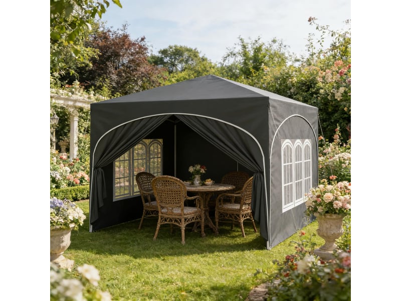  Tente extérieure pliante avec protection solaire instantanée et sac de transport  - Conforama E