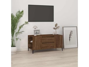 Meuble tv coloris marron 102 cm