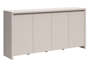 Buffet 4 porte(s)     - 182 cm coloris naturel 
