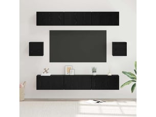 Meuble tv coloris noir 80 cm <strong></strong>  <strong></strong>