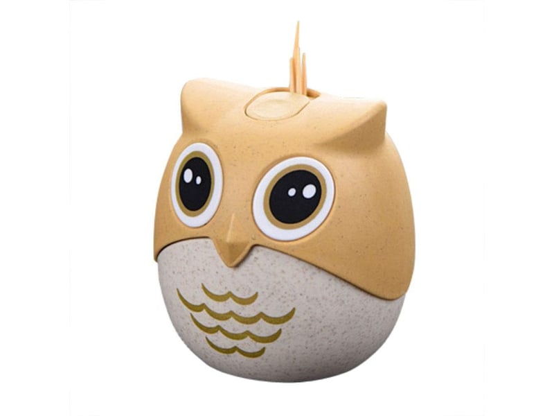  Distributeur de cure-dentsporte-cure-dents mignon hibou; boîte à cure-dents drôle, automatique et décorative No Commercial reference - Conforama A