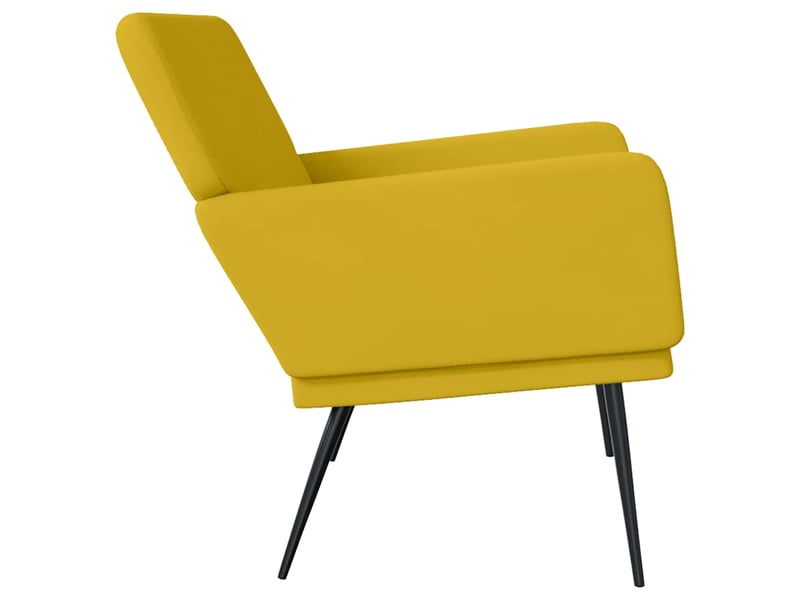  Banc chambre, banc de lit jaune 108x79x79 cm velours shl19334  - Conforama D