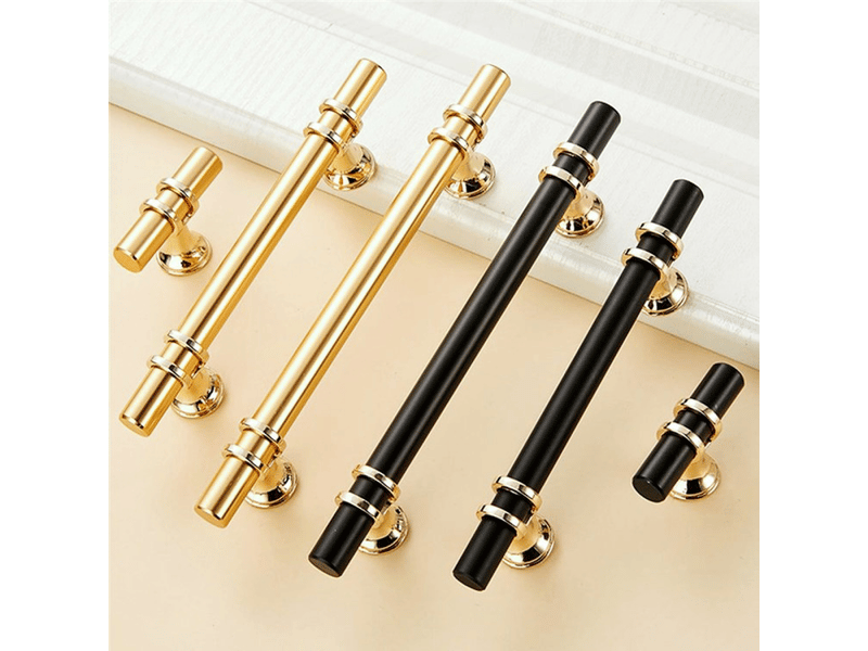  Poignées dorées pour meubles, poignée dorée de 192 mm  - Conforama E