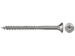 Fischer - vis à bois powerfast 5.0 x 80 tête fraisée. Empreinte tx. Inox a2. Filetage partielboite de 100