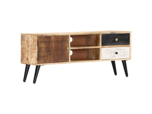 Meuble tv coloris marron 115 cm <strong></strong>  <strong></strong>