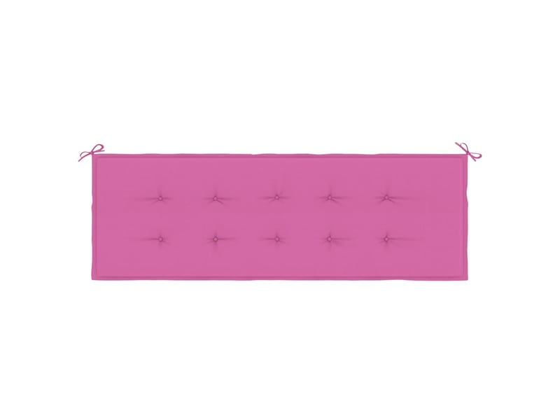  Coussin de banc de jardin, coussin d'assise rose 150x50x3 cm tissu oxford cf52789  - Conforama D