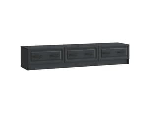Meuble tv coloris noir 147 cm <strong></strong>  <strong></strong>