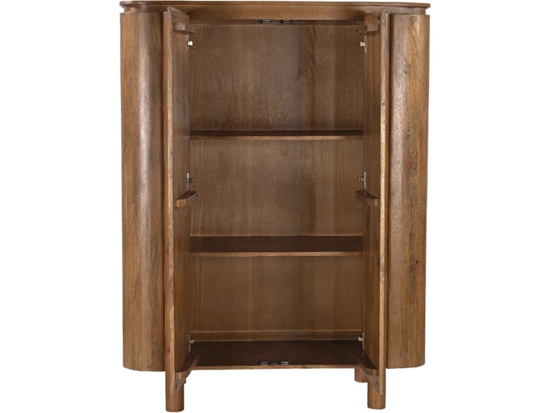  Borgo-vaisselier 115 cm en bois massif  - Conforama C