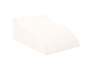 Coussin pour les jambes, oreiller 68 x 41 x 24 cm mousse pu blanc cf56589