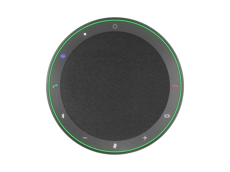  Parole haut-parleur de conference portable bluetooth 5.2 pour teams usb-c dongle 4 micros  - Conforama B