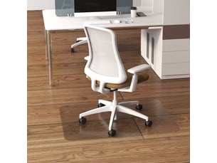 Tapis de protection pour sol, tapis de chaise de bureau pour moquette, 90 x 120 cm, transparent