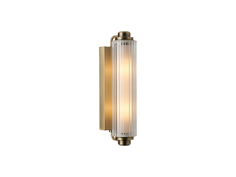 Applique murale nimal  matière plastique laiton, h.35 - ip44 - e14 nordlux intérieur 2310521035 - Conforama A