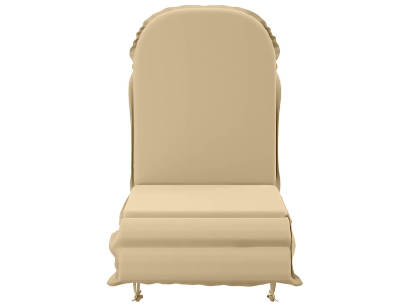 Coussin de transat ensoleillé, coussin pour bain de soleil gemert 100 % polyester beige cf56020 - Conforama D