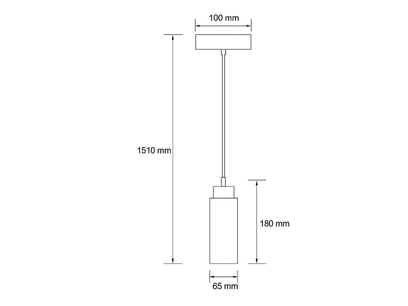  Suspension en travertin et bois effet noyer iris  - Conforama C