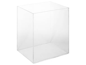 Cube acrylique les incontournables de noël en verre 20x16x23cm