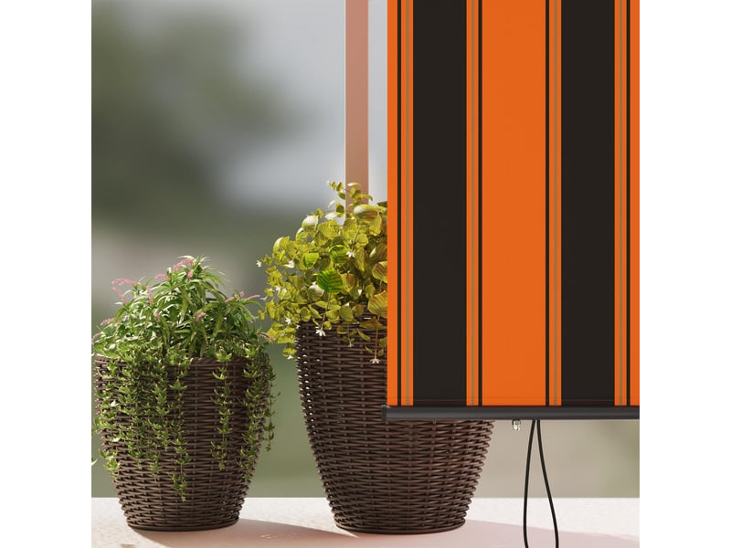 Store enrouleur, store à rouleau orange et marron 180 x 250 cm cf46581  - Conforama D