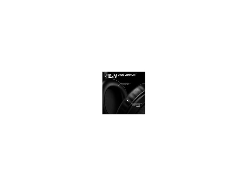  Casque gaming sans fil bluetooth cloud stinger 3 noir 50 mm micro perche 8313121 - Conforama C