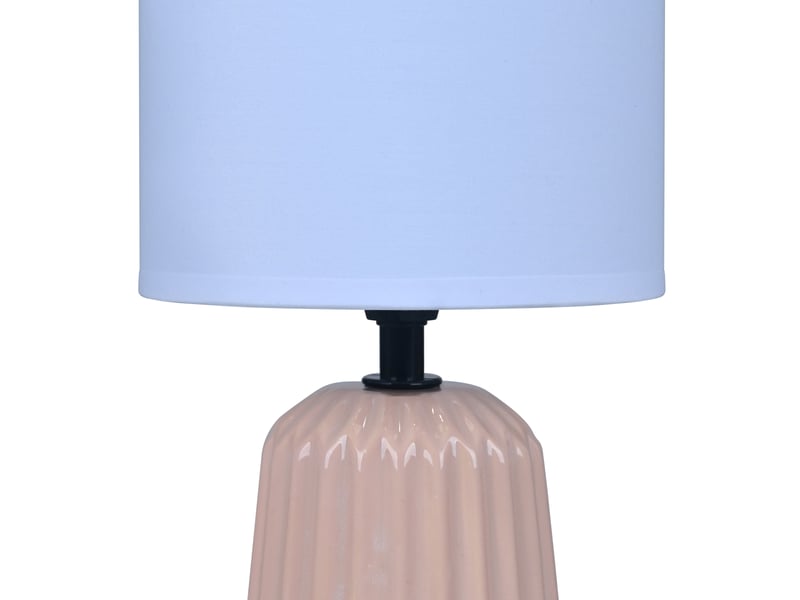 Lampe Céramique 32 cm blanc CELINE - Conforama J