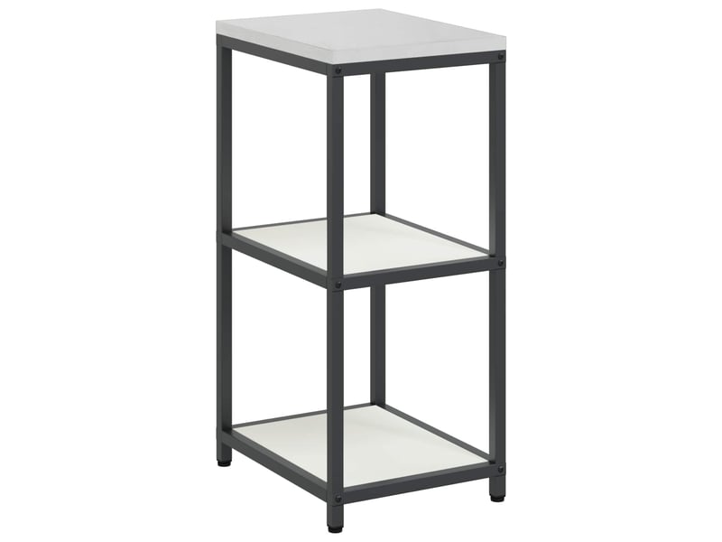 Étagère de cuisine, étagère de rangement hattem blanc 40x50x92cm acier - Conforama A