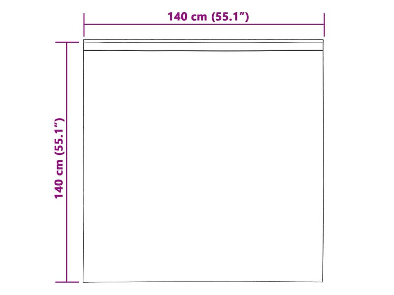  Lot de 2 rideaux, rideaux de fenêtre crème 140 x 140 cm velours cf44016  - Conforama E