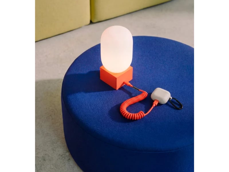  Lampe portable série pop light ipx4 avec batterie externe usb-c et câble native union rouge POP-LIGHT-ARD - Conforama C