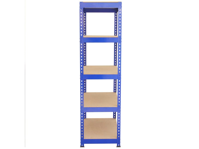  Monster racking - rayonnage q-rax en acier sans boulons bleu 90cm x 50cm x 182,5cm 7001 - Conforama C