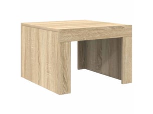 Table basse rectangulaire coloris marron  