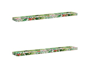 Lot de 2 coussins de banc, coussins d'assise vught 100 % polyester cf58361