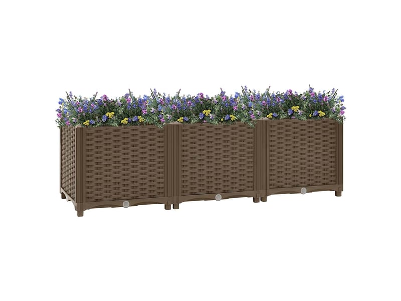  Jardinière - lit surélevé 120x40x38 cm polypropylène  - Conforama B