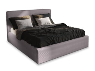 Lit coffre 160x200 cm <strong>MASSENO</strong>  <strong></strong> coloris rose