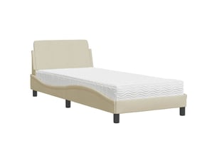 Lit simple 80x200 cm    coloris beige