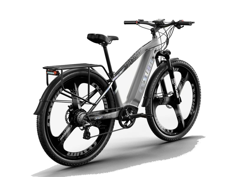  Vtt électrique cysum cm-520, 500 w, batterie 48 v 15 ah, gris CM-520 - Conforama B