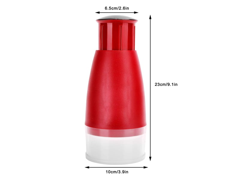 Hachoir à ail manuel, hachoir à oignons manuel en acier inoxydable, haute efficacité - Conforama D
