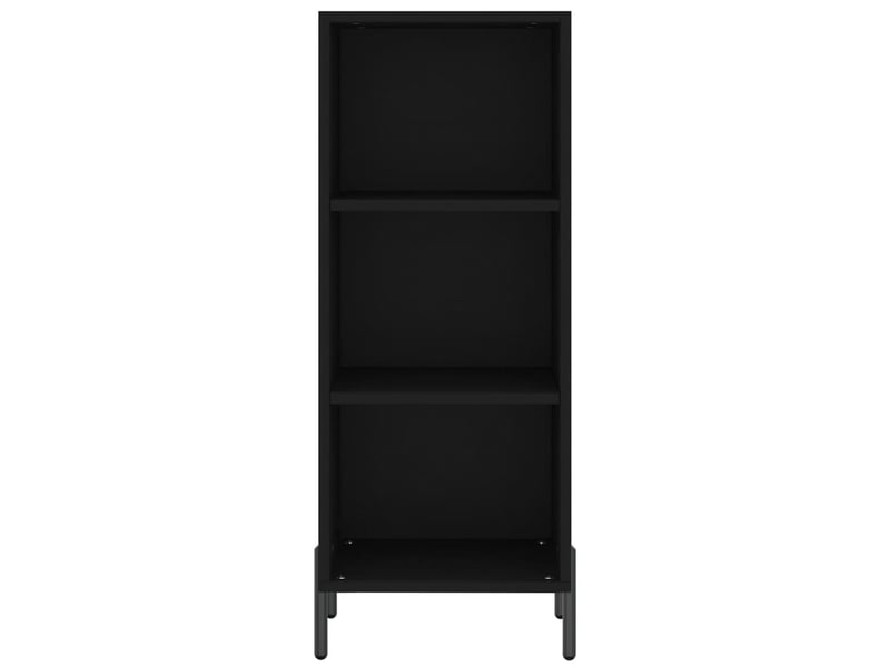  Buffet - bahut - meuble de rangement noir 34,5x32,5x90 cm bois d'ingénierie  - Conforama D