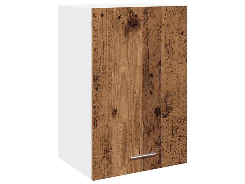  Meuble de rangement cuisine, armoire suspendue bois ancien 40x31x60cm bois d'ingénierie  - Conforama A