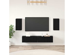 Meuble tv coloris noir 30.5 cm <strong></strong>  <strong></strong>