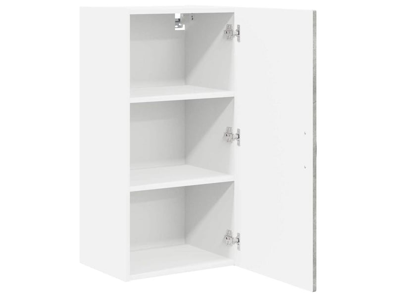  Armoire de cuisine gris béton 40x31x80cm bois d'ingénierie shl4291  - Conforama E