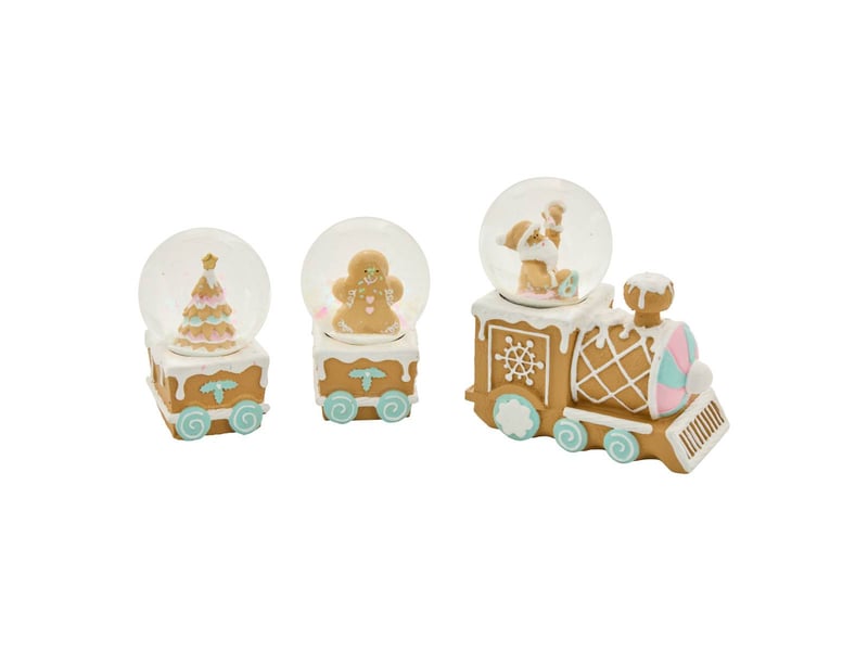  Boule neige wagon x3 45mm  - Conforama A