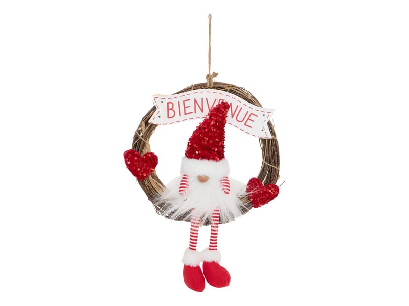  Couronne gnome sequins 48cmh JOURDAIN - Conforama A