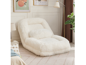 Fauteuil convertible  <strong>MODENVIE</strong> Polyester beige