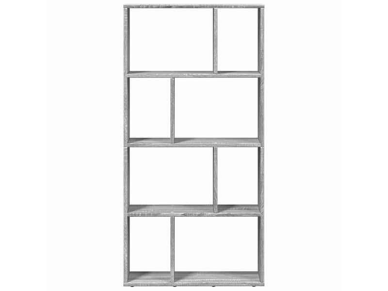 Bibliothèque, meuble de rangement salon sonoma gris 60x20x120,5 cm bois d'ingénierie  - Conforama E