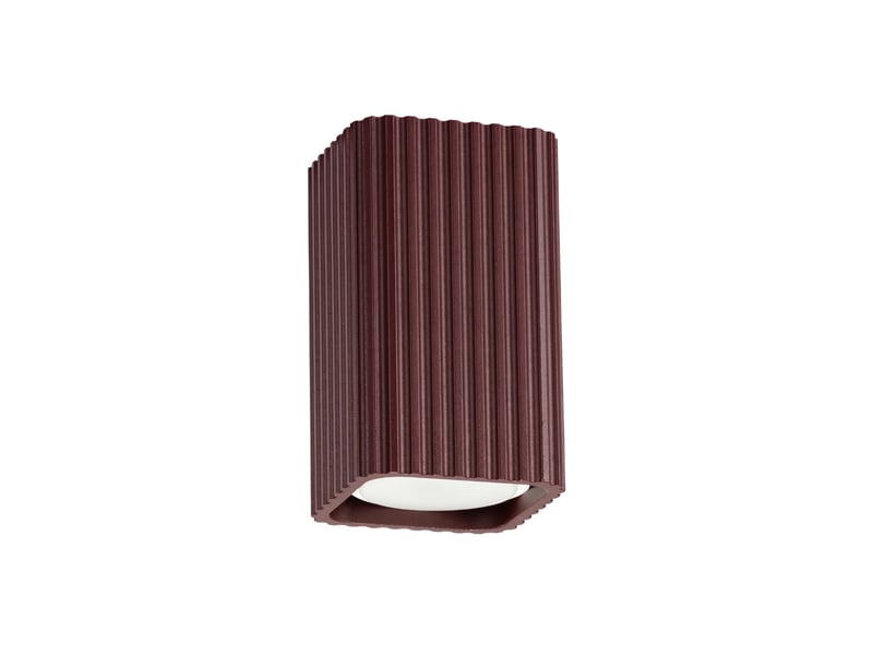  Plafonnier rayo 10 brun aluminium moderne 10x6x6cm SL.3233 - Conforama A