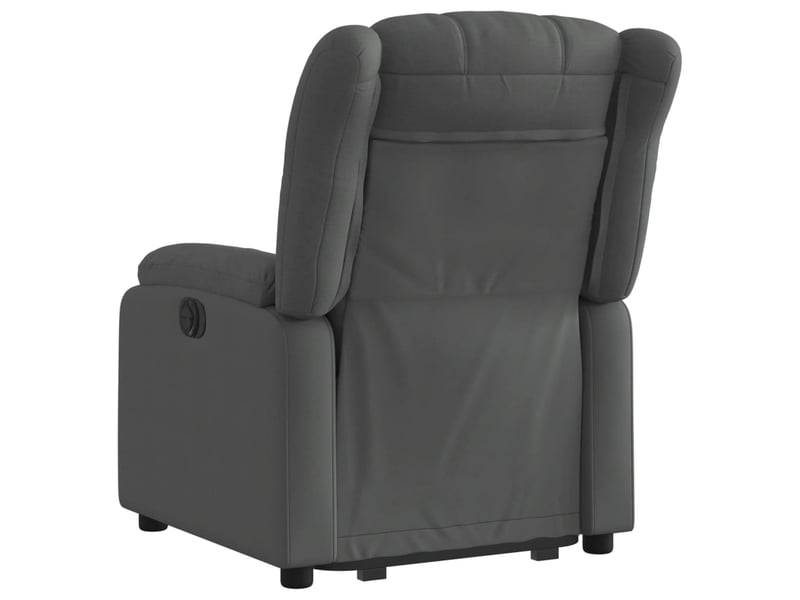  Fauteuil inclinable, fauteuil relax gris foncé tissu shl62360  - Conforama E