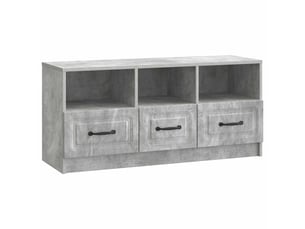 Meuble tv coloris gris 102 cm <strong></strong>  <strong></strong>