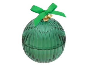 Bougie parfumée boule de noël 50g assorti