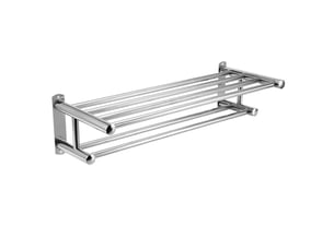 Porte-serviettes en acier inoxydable, organisateur de rangement de salle de bains