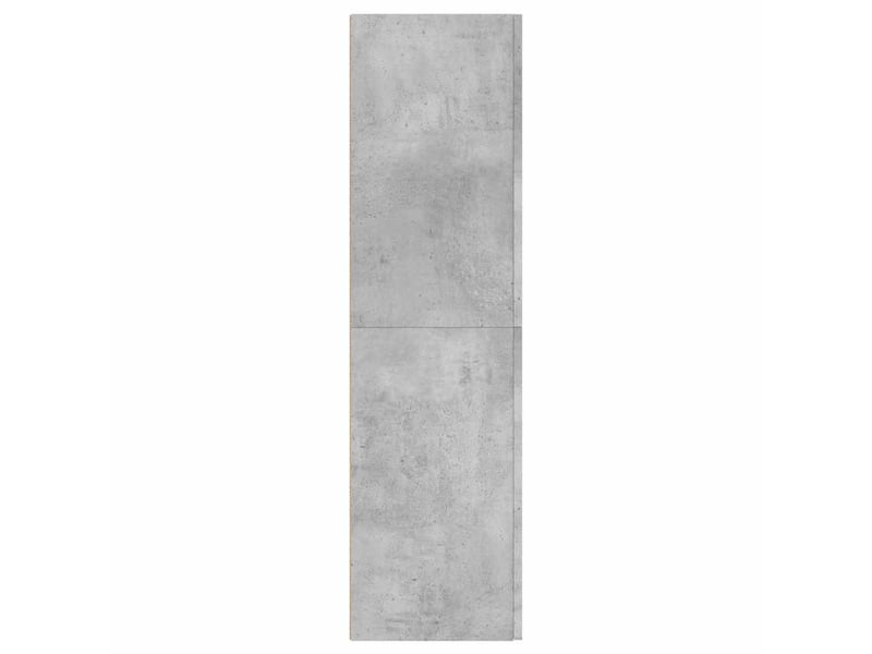  Meuble tv - banc tv - meuble de rangement gris béton 30,5x30x110 cm bois d’ingénierie  - Conforama D